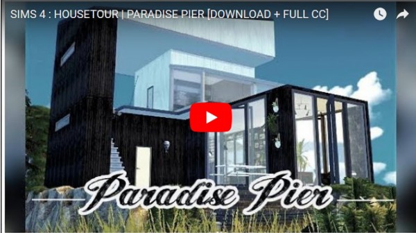  Ideassims4 art: Housetour Paradies Pier