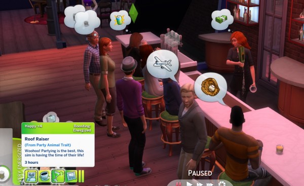  Mod The Sims: Party Animal Trait by GoBananas