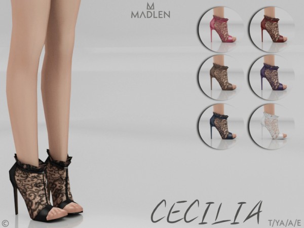  The Sims Resource: Madlen Cecilia Shoes by MJ95