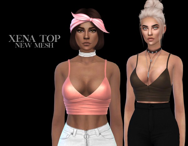  Leo 4 Sims: Xena top recolored