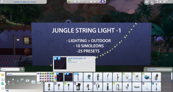  Mod The Sims: Selvadorado Lights by icemunmun