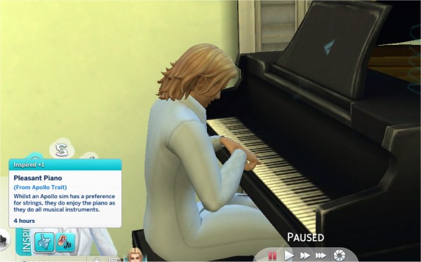  Mod The Sims: Apollo Trait by PurpleThistles