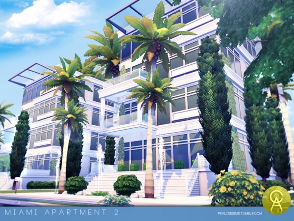 The Sims Resource: Miami Apartment 2 by Pralinesims