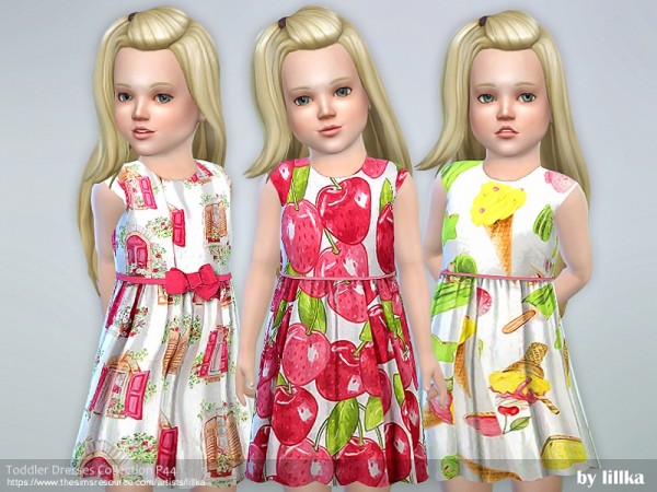  The Sims Resource: Toddler Dresses Collection P44 by lillka