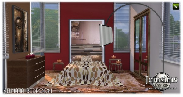  Jom Sims Creations: Kelmatia bedroom