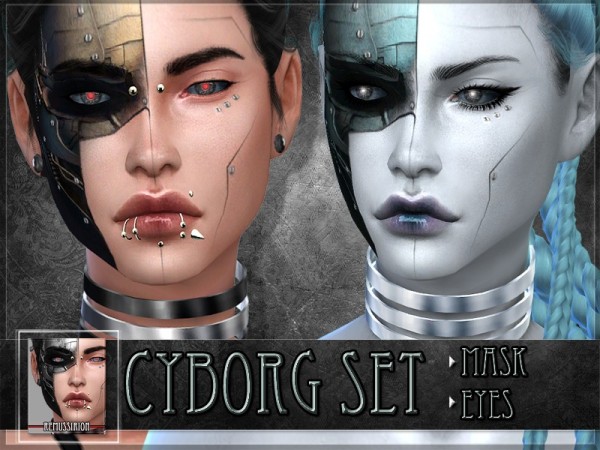  The Sims Resource: Cyborg Set by RemusSirion