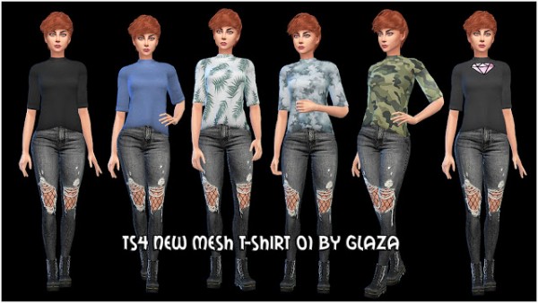  All by Glaza: T shirt 01