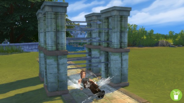  Mod The Sims: Water Slide with spears by S`ri