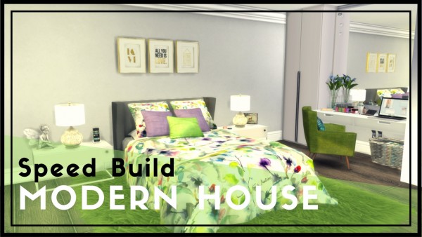  Dinha Gamer: Modern House with cc