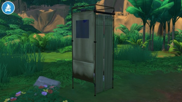  Mod The Sims: Jungle Rustic Style Outdoor Objects by S`ri