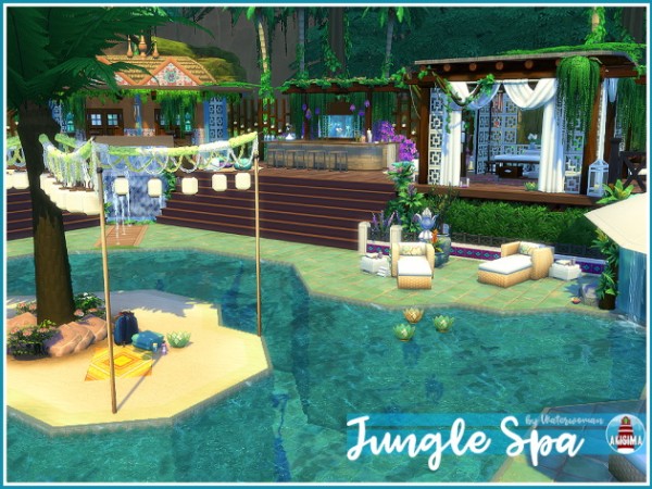 Akisima Sims Blog: Jungle spa
