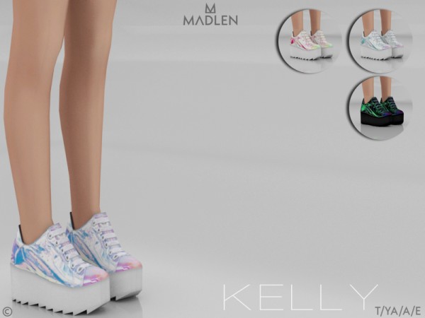  The Sims Resource: Madlen`s Kelly Shoes by MJ95