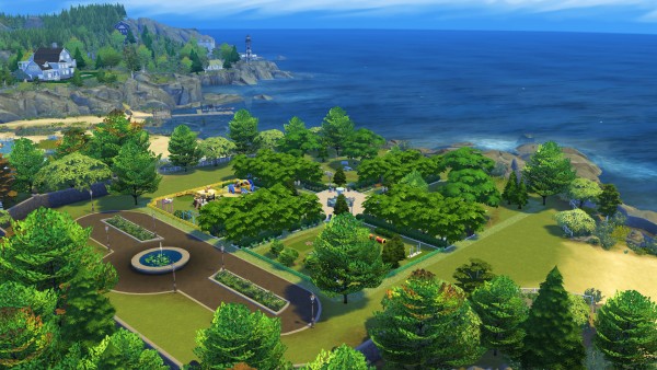  Mod The Sims: Brindleton Sea Park (No CC) by Brinessa