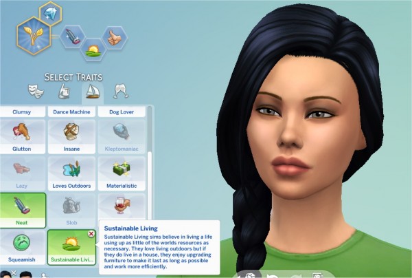  Mod The Sims: Sustainable Living Trait by PurpleThistles