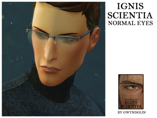  The Sims Resource: Ignis Scientia Normal and Blind Eyes by Gwyndolin