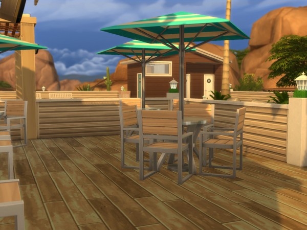  The Sims Resource: Little Lido and  Bar by CherryNellie