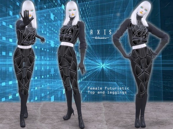  The Sims Resource: AXIS   Futuristic Set by Helsoseira