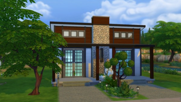  Mod The Sims: Modern House for a couple by Moscowlyly
