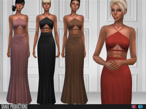  The Sims Resource: ShakeProductions 111 Gown dress