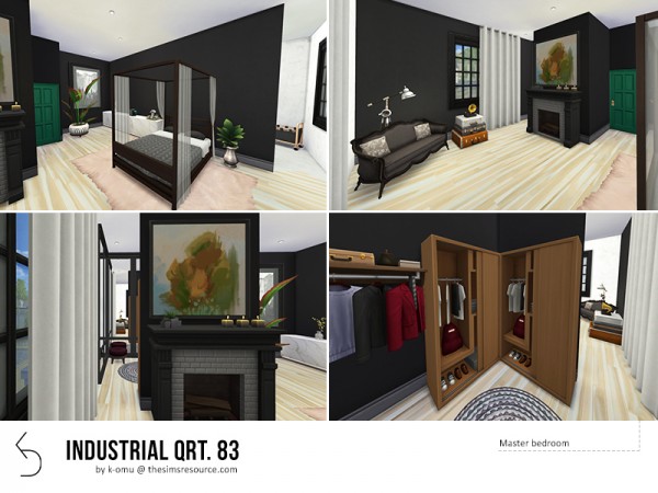  The Sims Resource: Industrial Qrt. 83 house by k omu