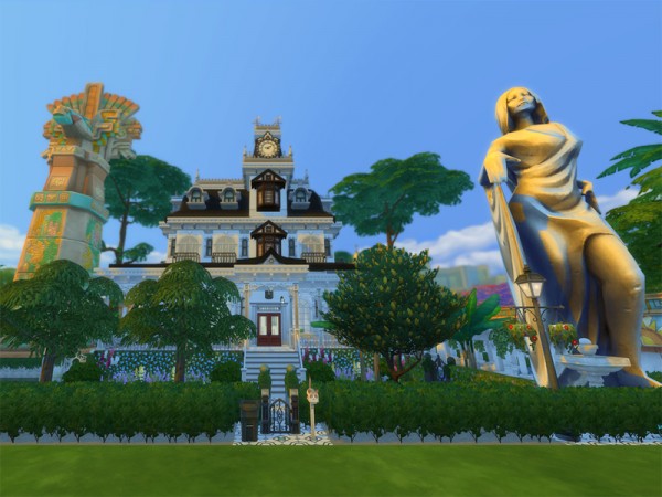  The Sims Resource: Fantina manor by OVERLORD CHAOS!