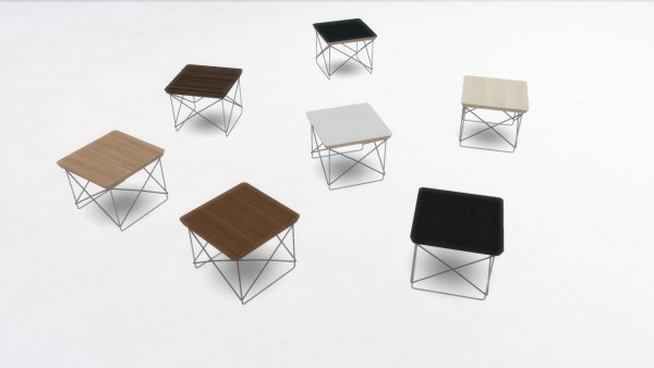  Meinkatz Creations: Occasional Table LTR by Vitra
