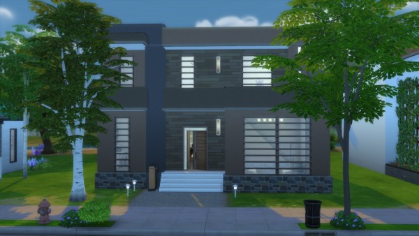  Mod The Sims: Cubistic. Modern Familly Home by Moscowlyly