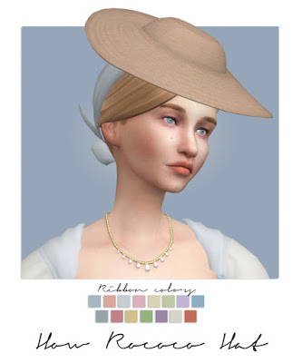 History Lovers Sims Blog: How roccoco dress and hat