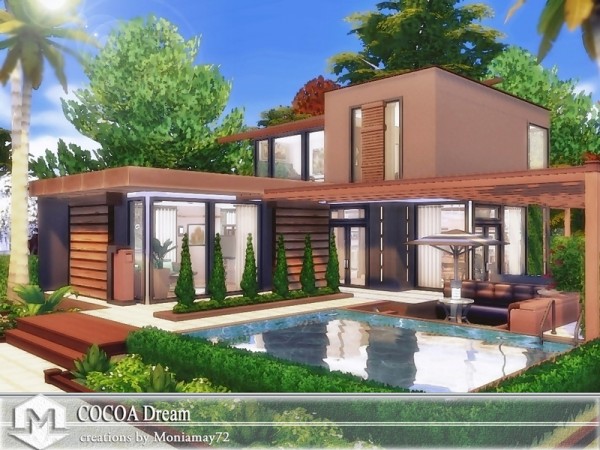  The Sims Resource: Cocoa Dream house by Moniamay72