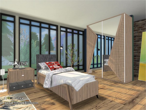  The Sims Resource: Siena Young Bedroom by ArtVitalex