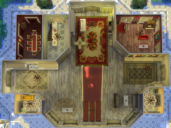  The Sims Resource: Chaos! Emperors manor by OVERLORD CHAOS!