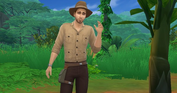  Sims Artists: Indiana Jones no CC