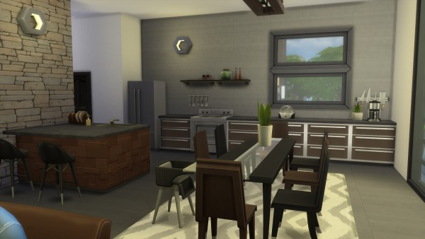 Mod The Sims: Cubistic. Modern Familly Home by Moscowlyly