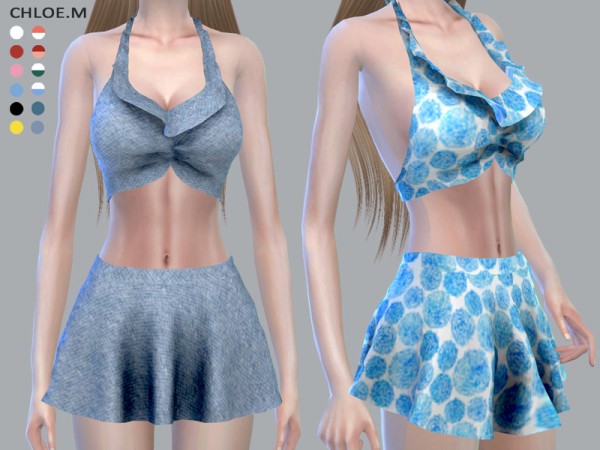  The Sims Resource: Swimsuits by ChloeMMM