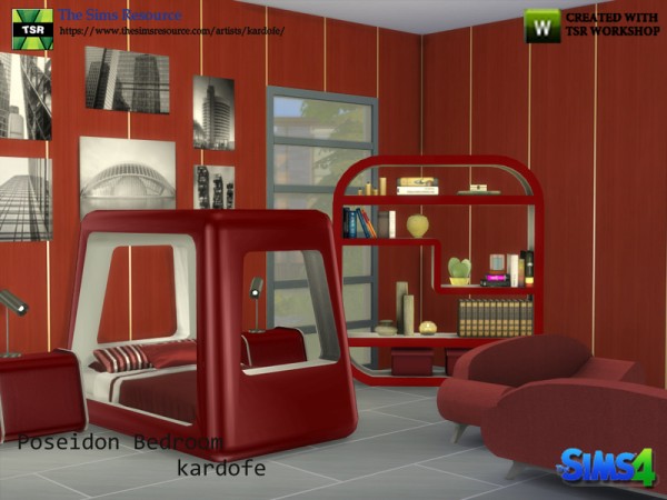  The Sims Resource: Poseidon Bedroom by kardofe
