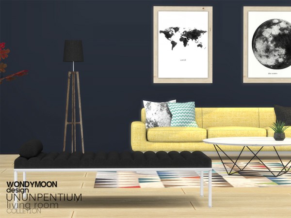  The Sims Resource: Ununpentium Livingroom   I by wondymoon