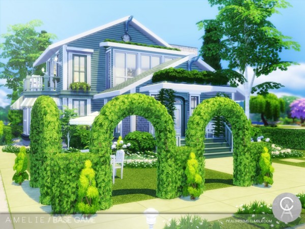  The Sims Resource: Amelie house by Pralinesims