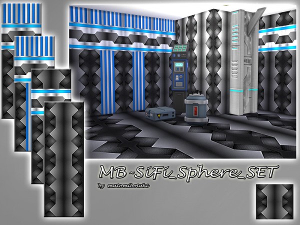  The Sims Resource: SiFiL Sphere set by matomibotaki