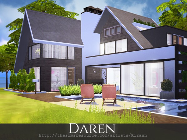  The Sims Resource: Daren house by Rirann