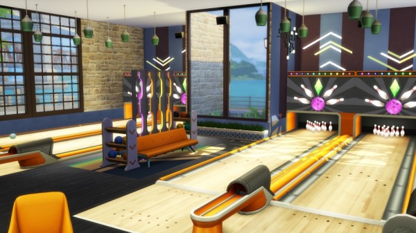  Sims Artists: Bowling Roll my ball