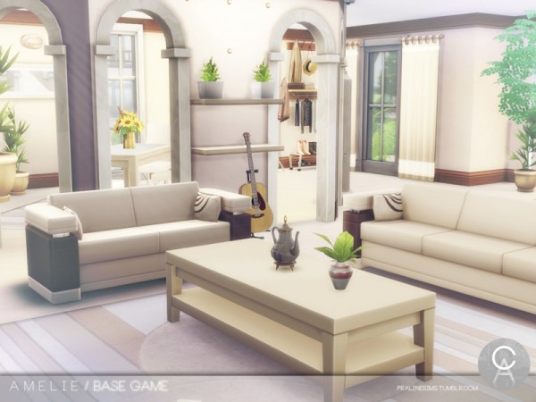  The Sims Resource: Amelie house by Pralinesims