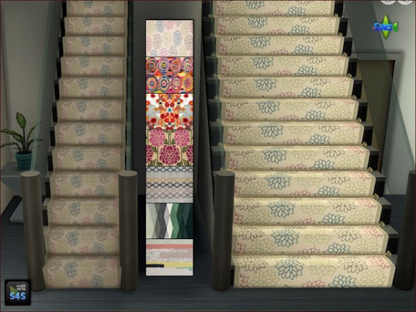  Arte Della Vita: Single and double stair case carpets