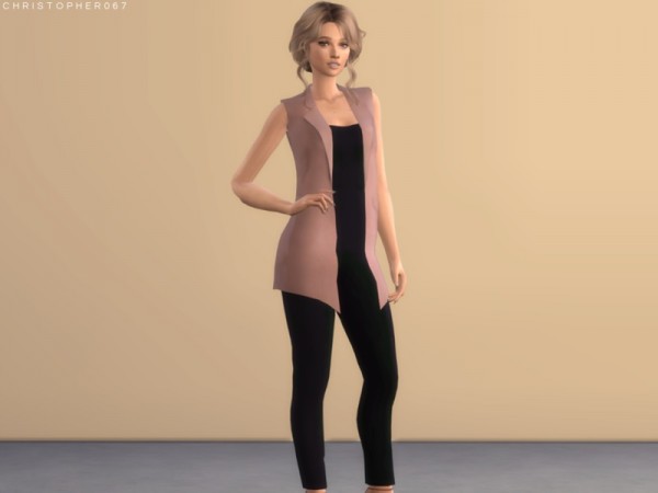  The Sims Resource: Candice Jumpsuit by Christopher067