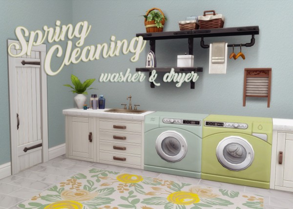 Hamburgercakes: Spring Cleaning Washer and Dryer