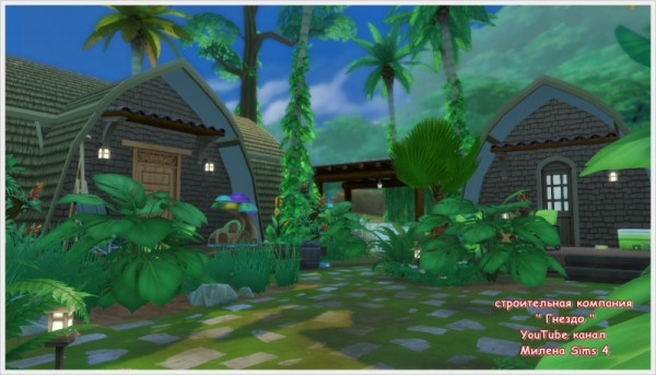  Sims 3 by Mulena: Transit point Jungle
