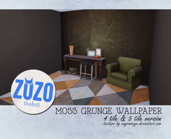  Zozo The Brit: Moss Grunge walls