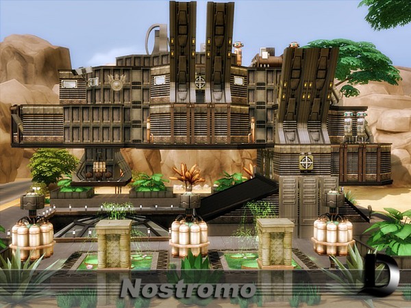  The Sims Resource: Nostromo house by Danuta720