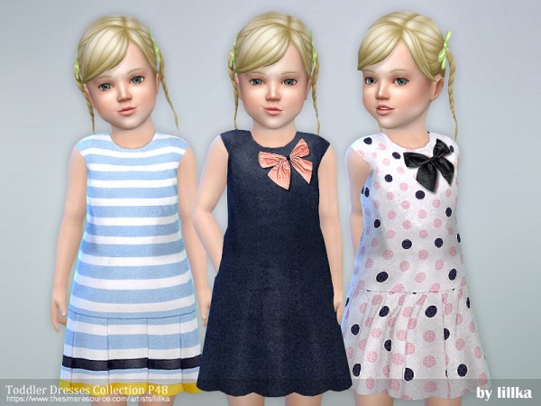  The Sims Resource: Toddler Dresses Collection P48 by lillka