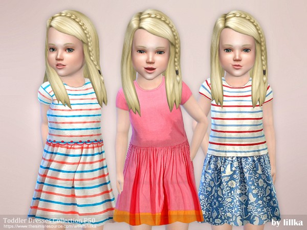  The Sims Resource: Toddler Dresses Collection P50 by lillka