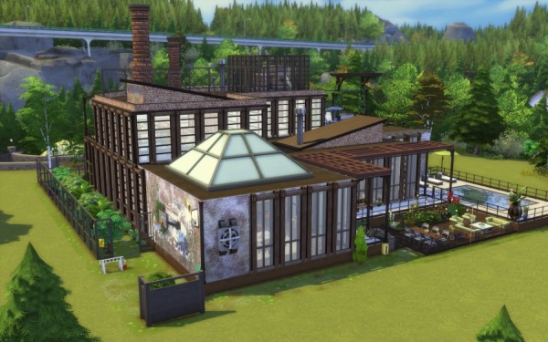  Sims Artists: Chelsea industrial lot